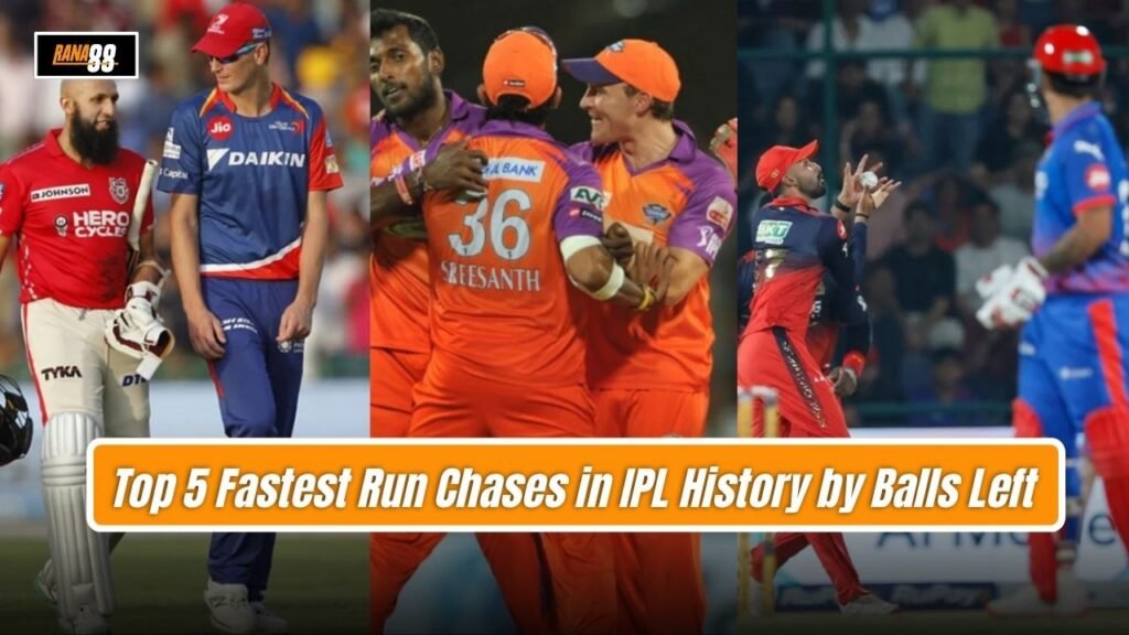 Fastest Run Chases in IPL
